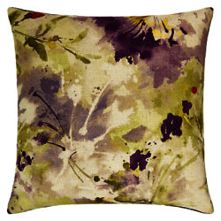 Sanderson Simi Cushion Green / Purple